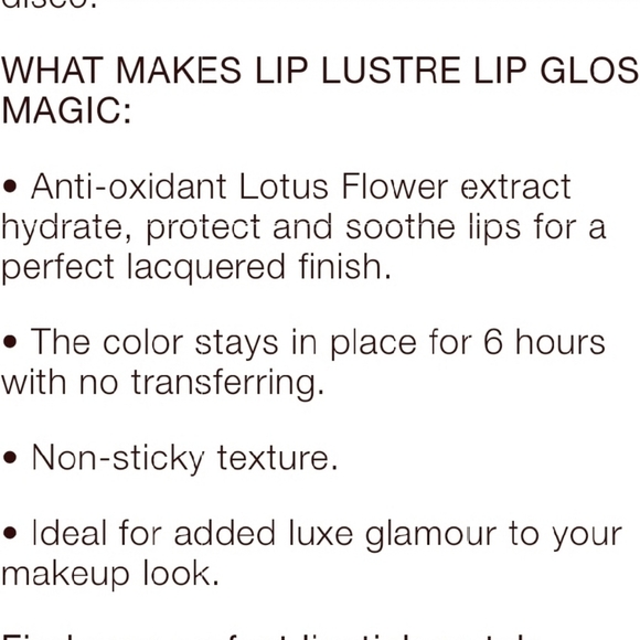 Charlotte Tilbury Lip Lustre High Society Lip Gloss - Picture 7 of 10